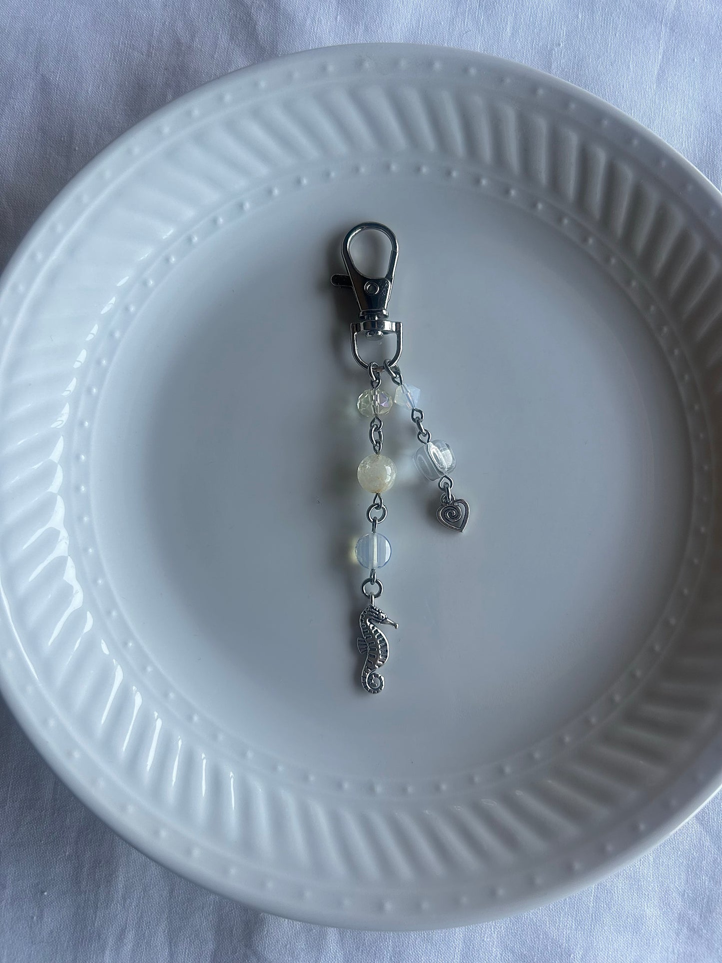 seahorse keychain