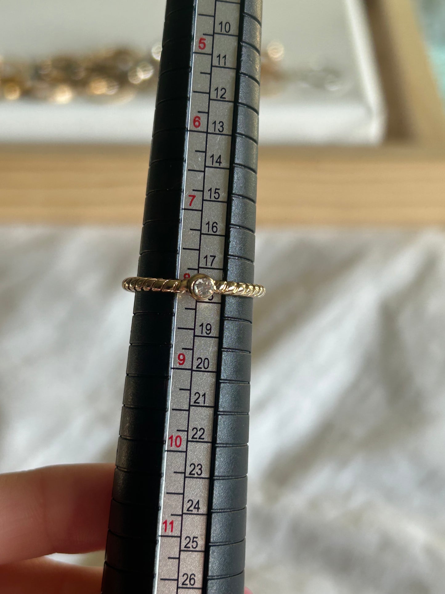 gold ring {size 8}