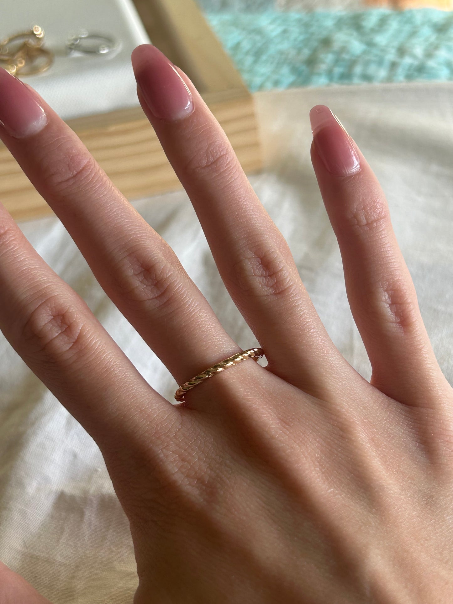 gold ring {size 8}