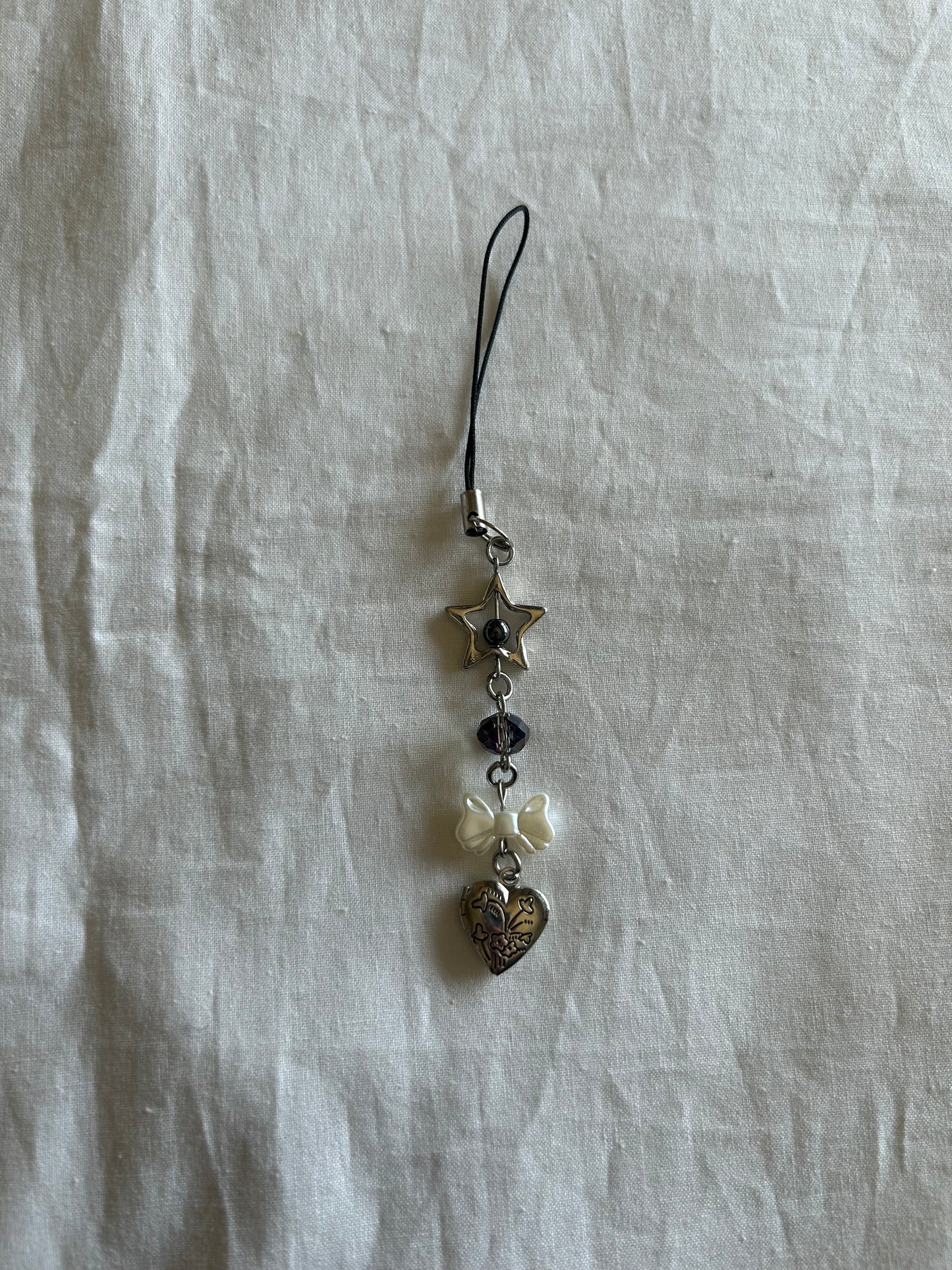 mini locket phone charms