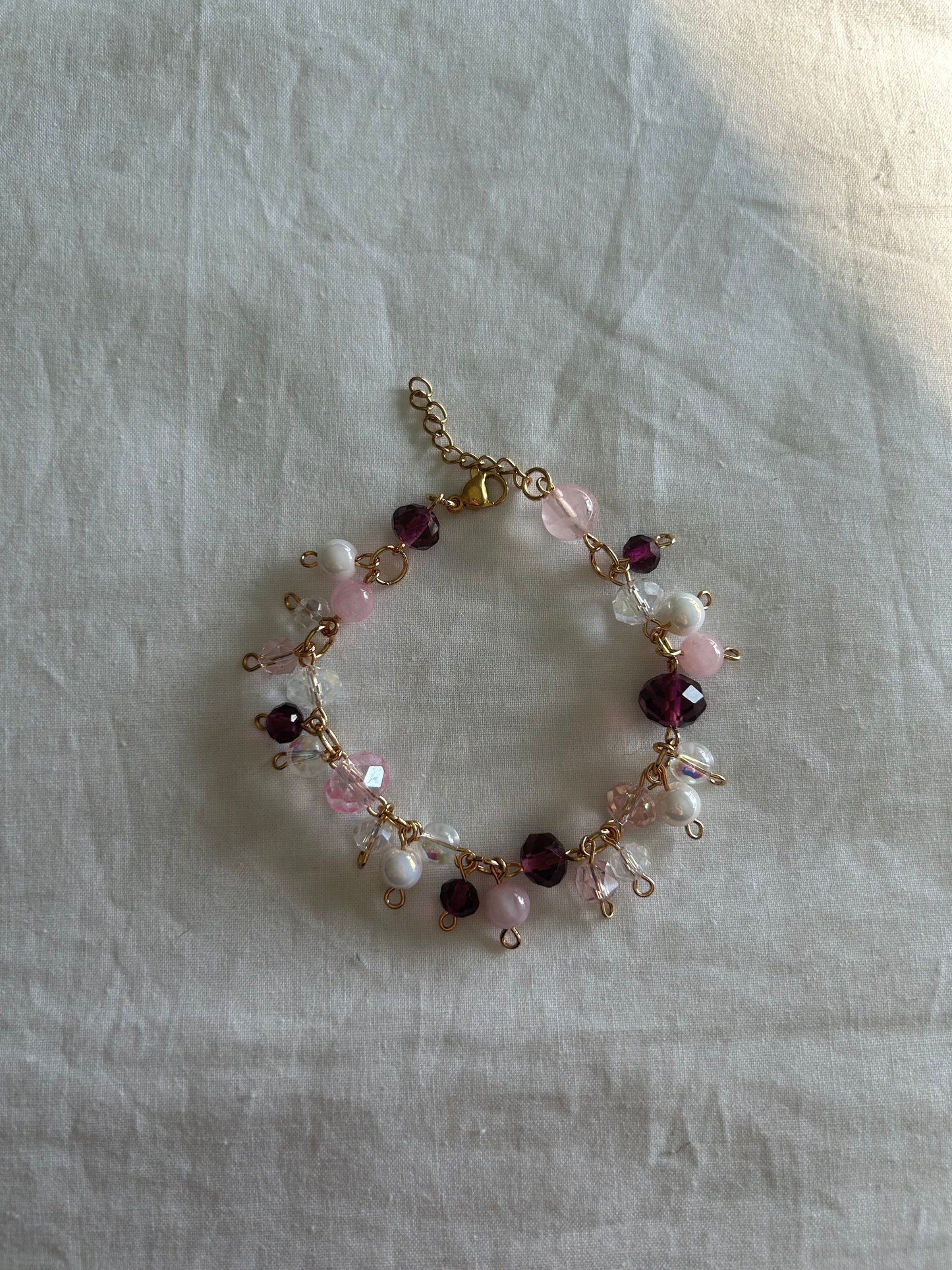 clustered bracelets