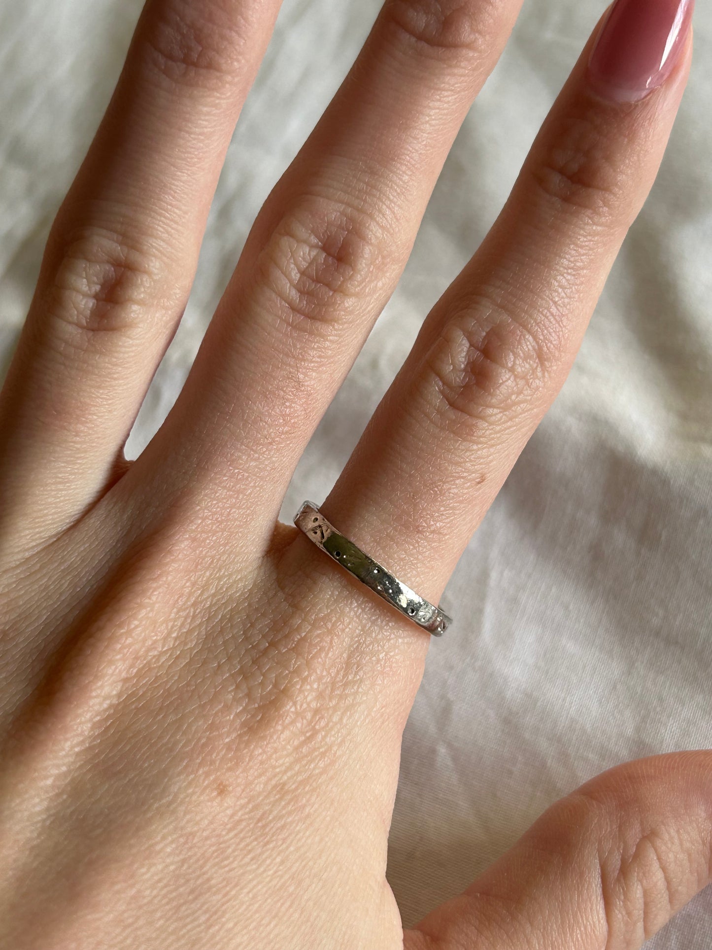silver ring {size 8 1/2}