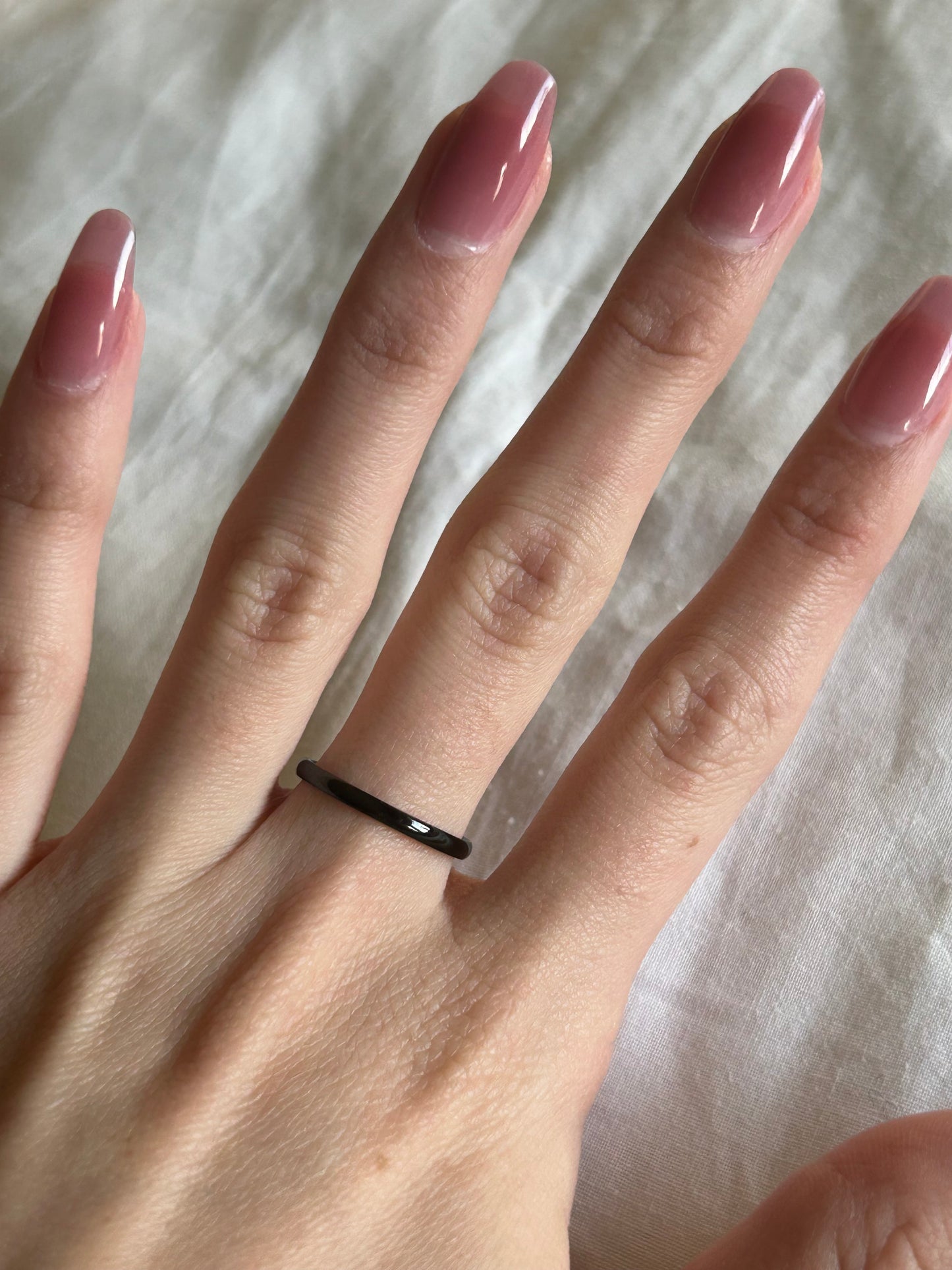 black ring {size 6 1/2}