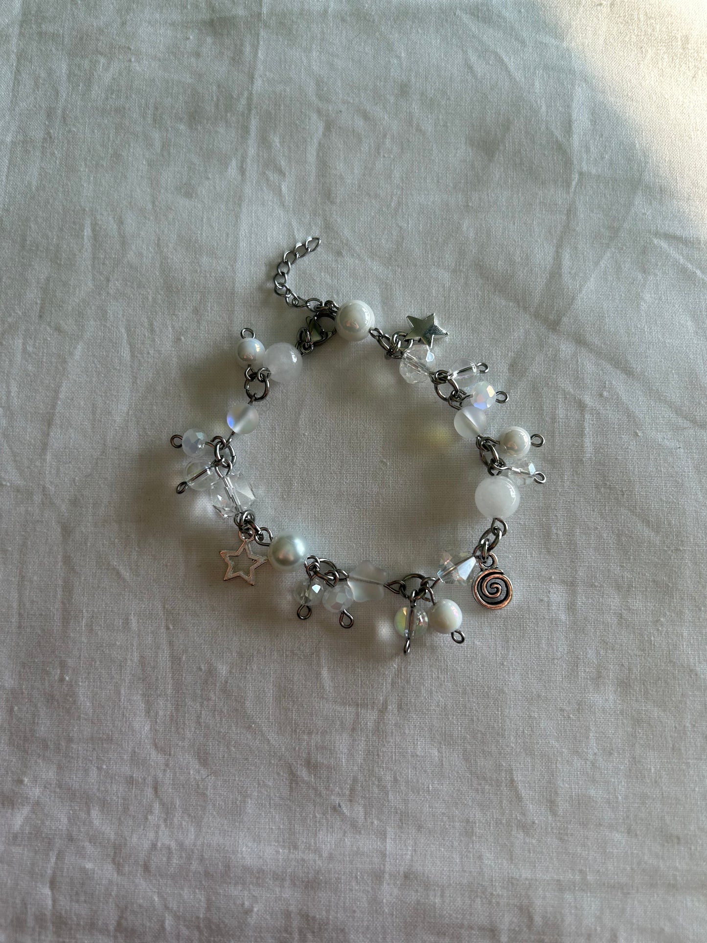 clustered bracelets