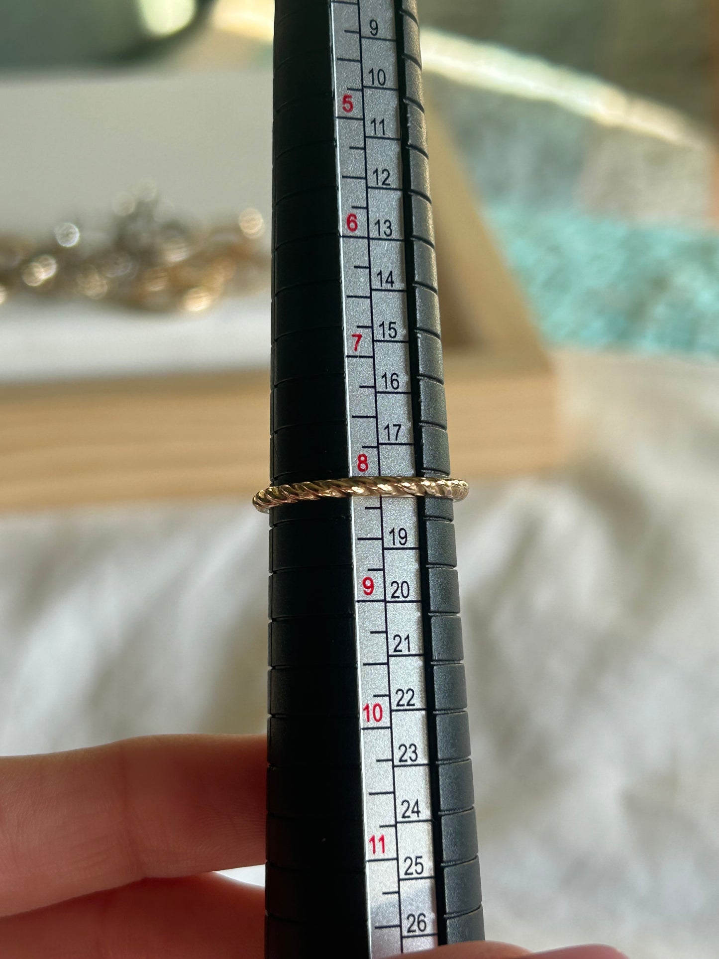 gold ring {size 8}