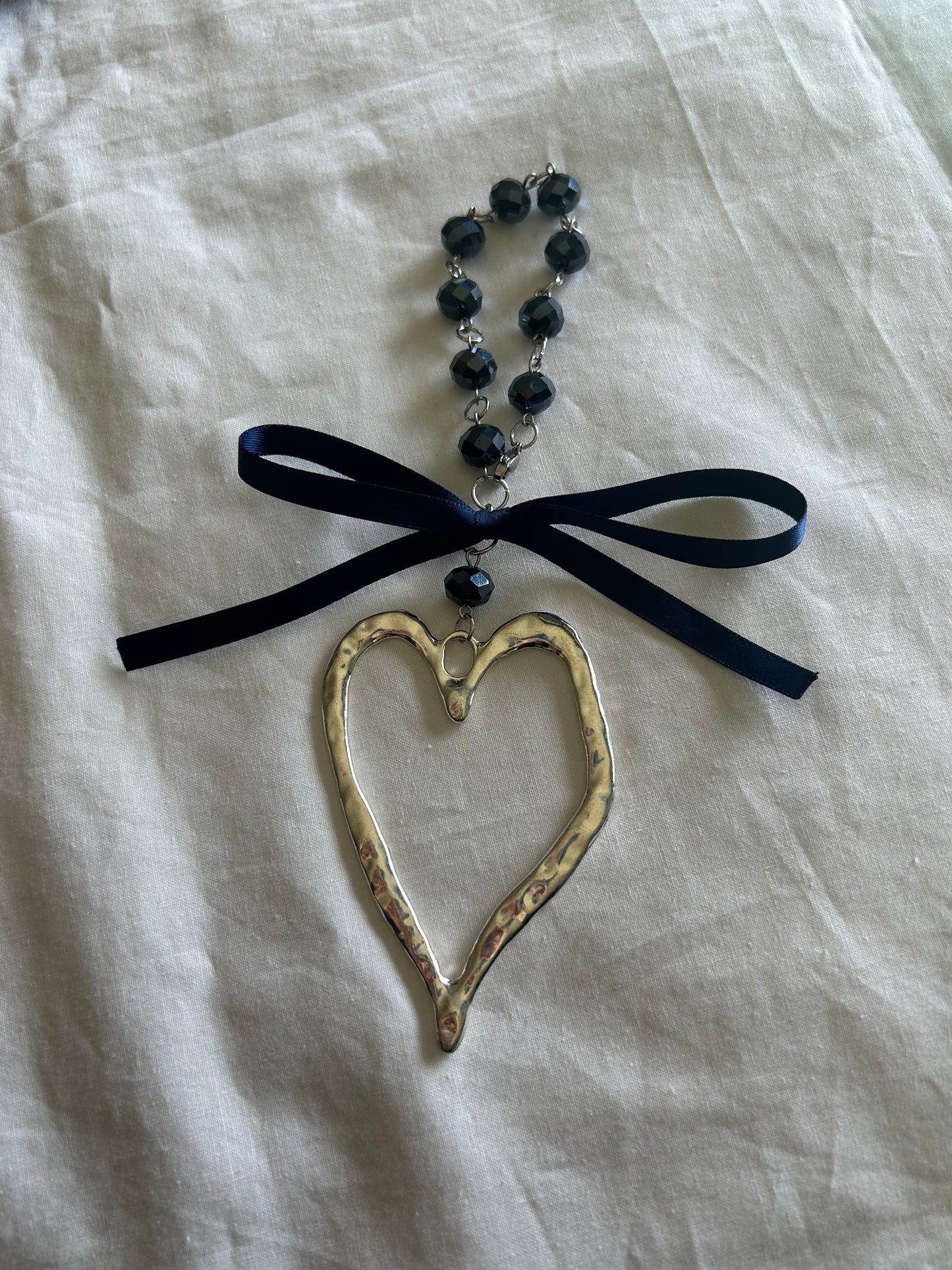 heart/bow bag accessory