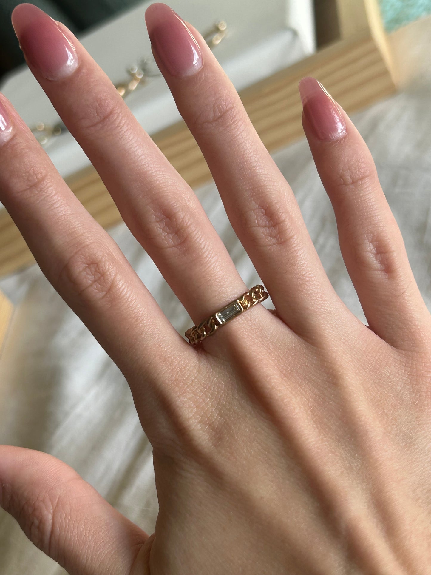 gold ring {size 7 1/2}