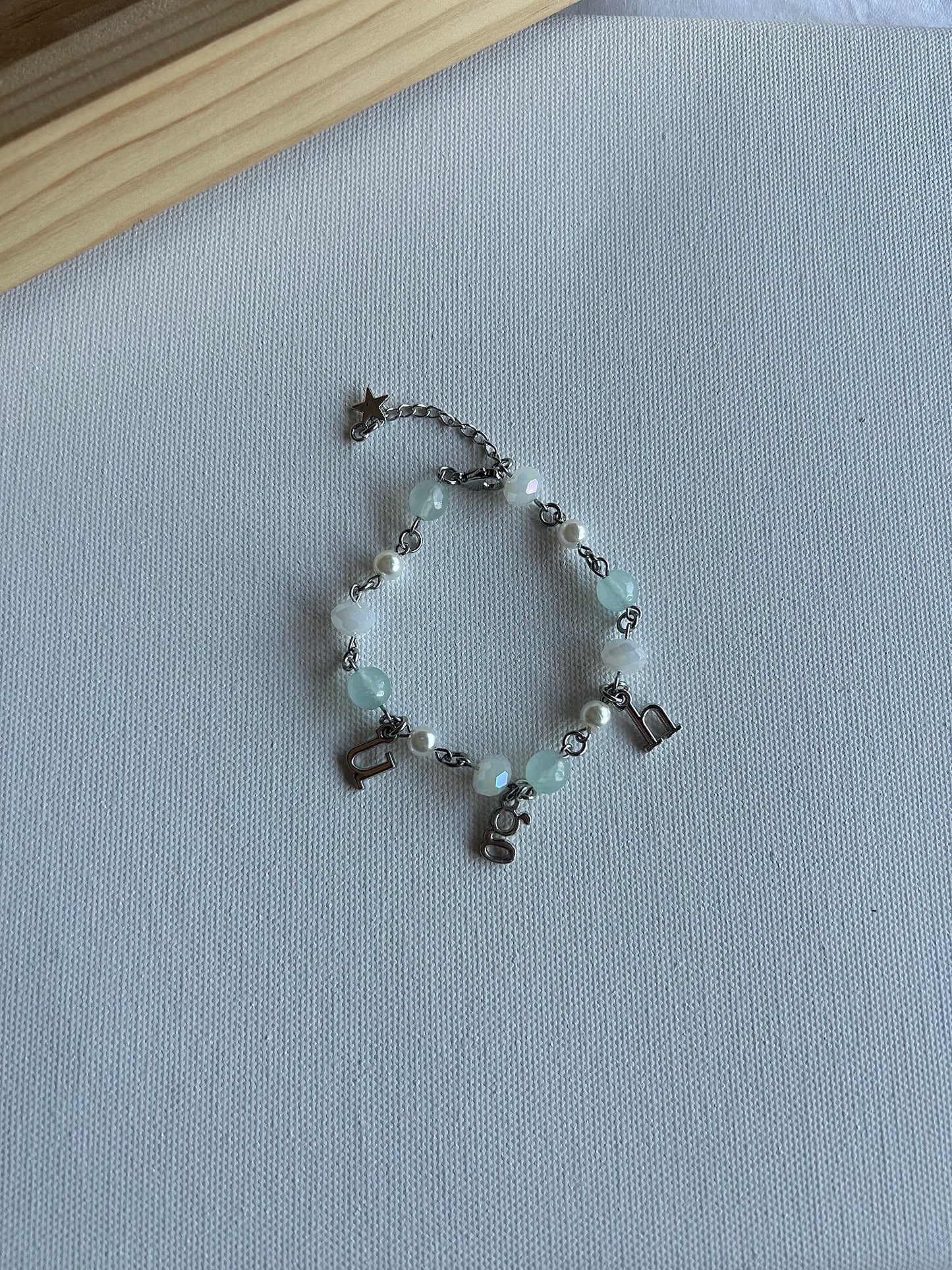 word charm bracelets!
