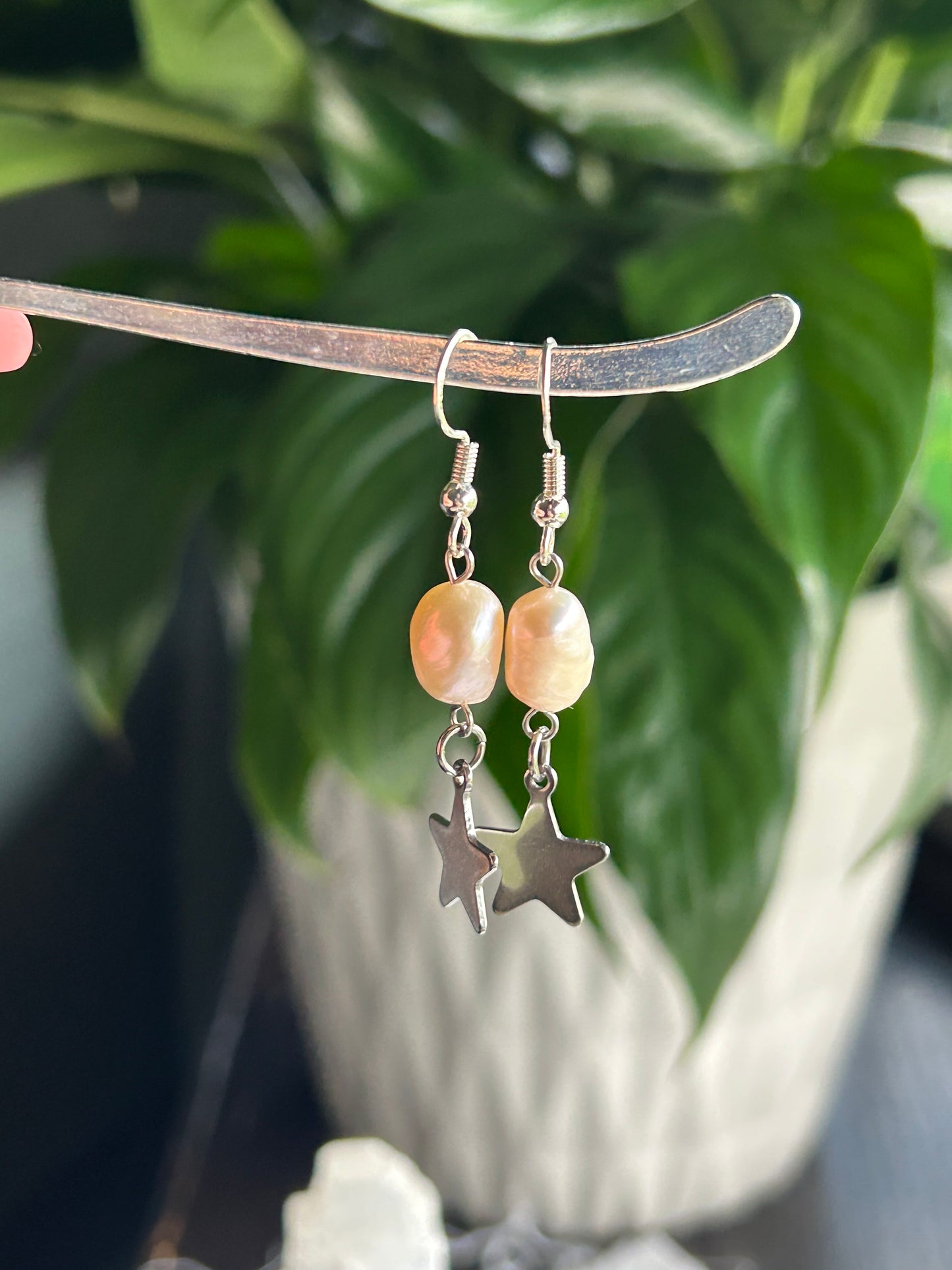 pearl earrings (3 styles)