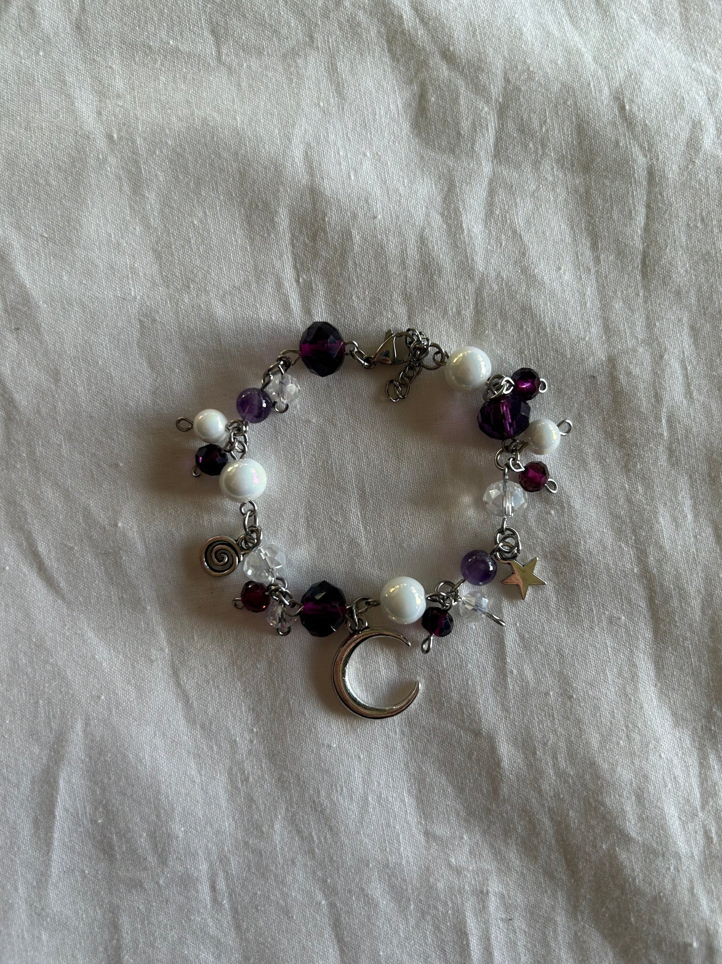 moon cluster bracelet