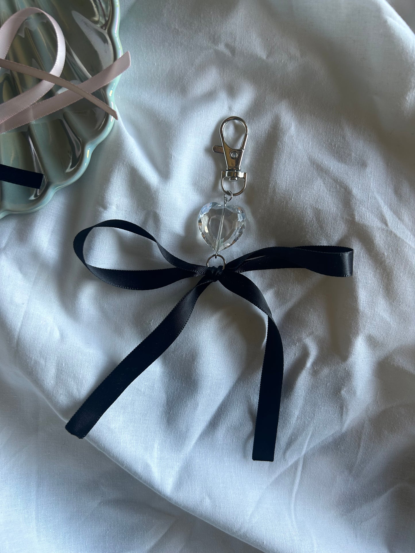 simple bow keychains