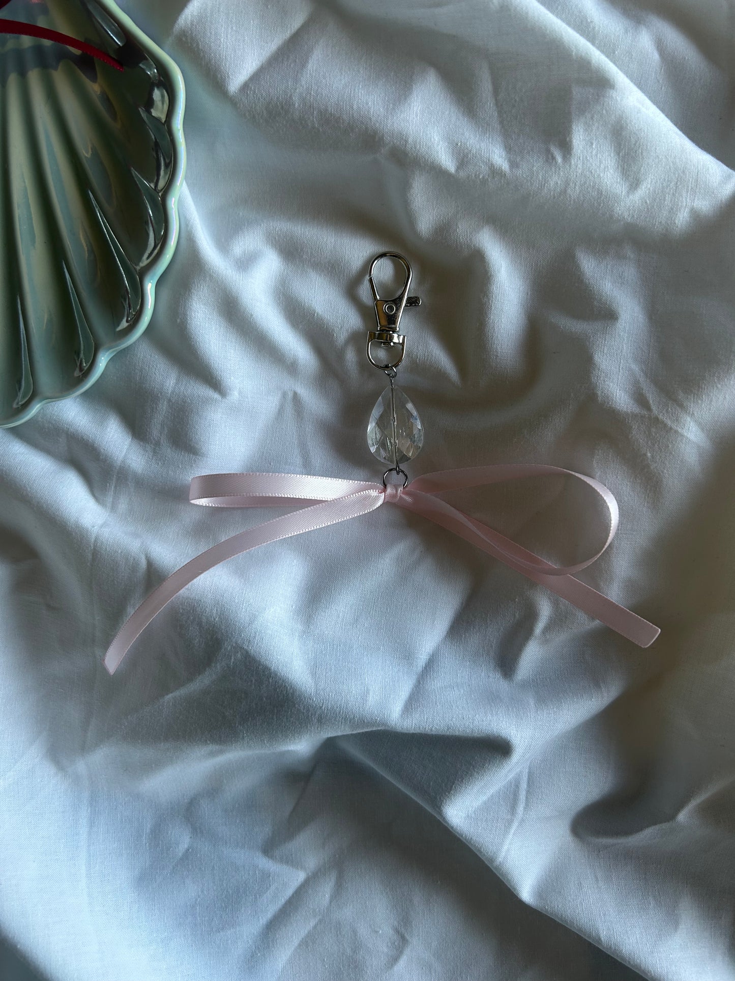 simple bow keychains