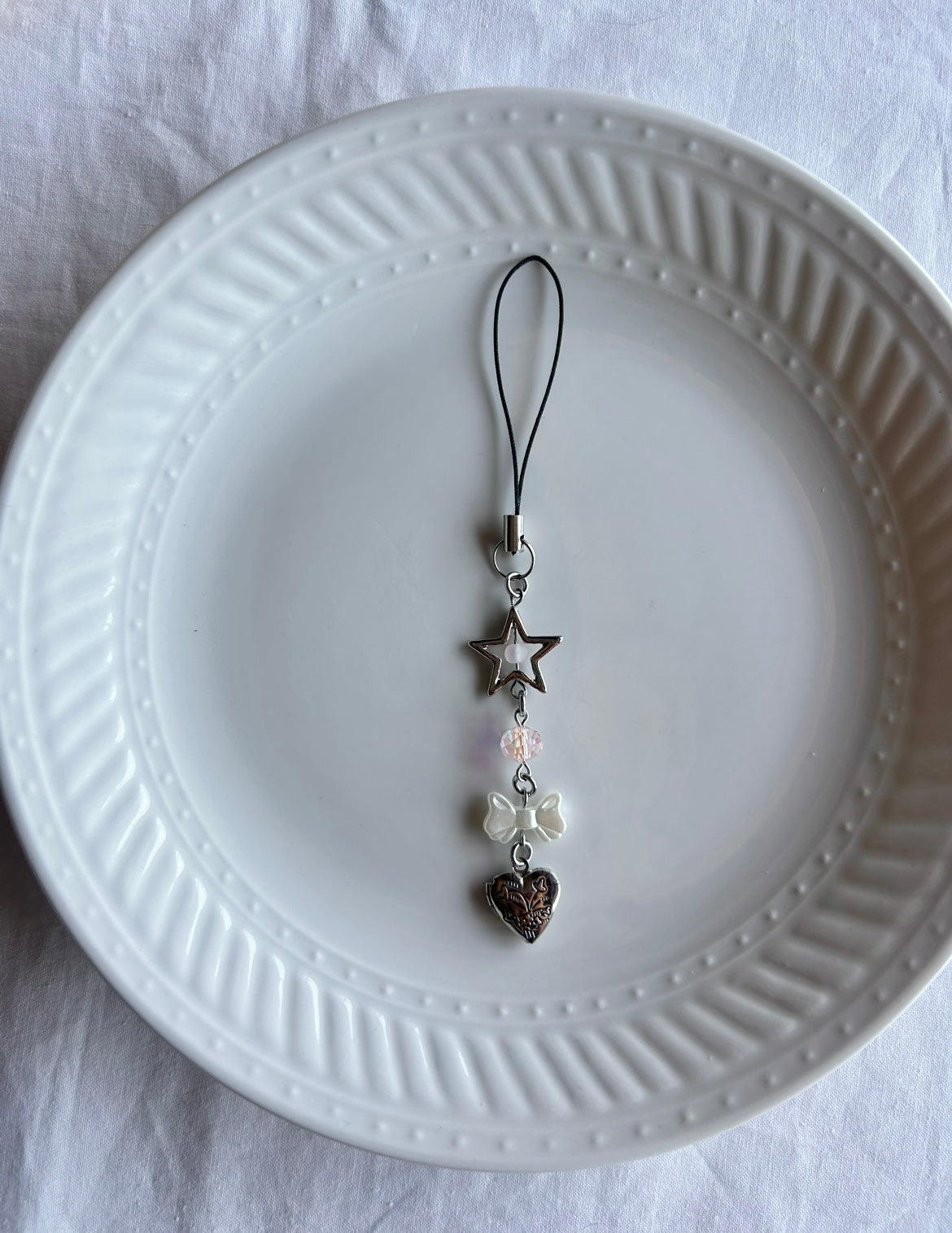 mini locket phone charms