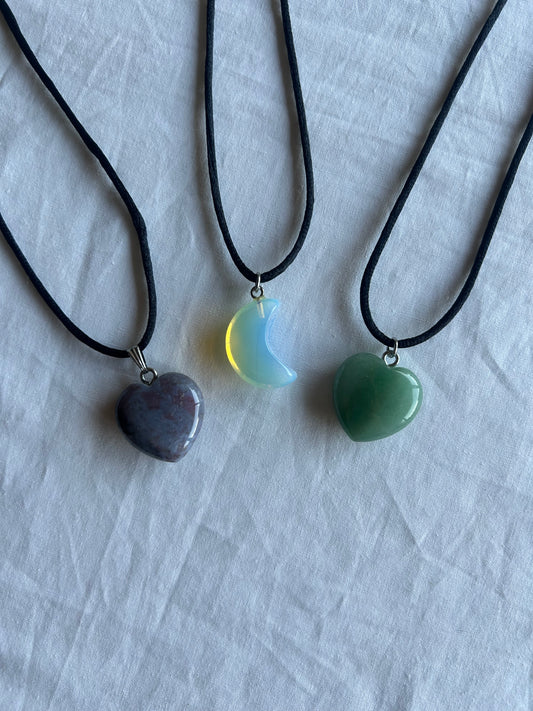 crystal necklaces