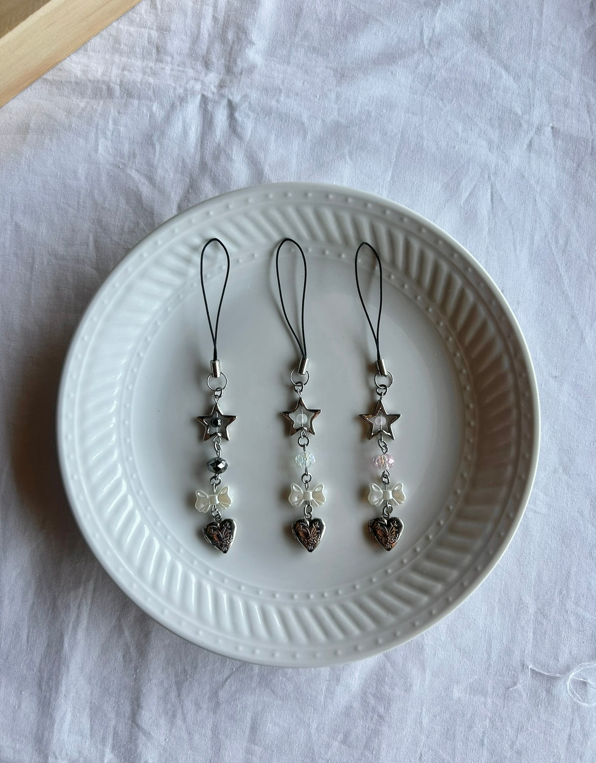 mini locket phone charms