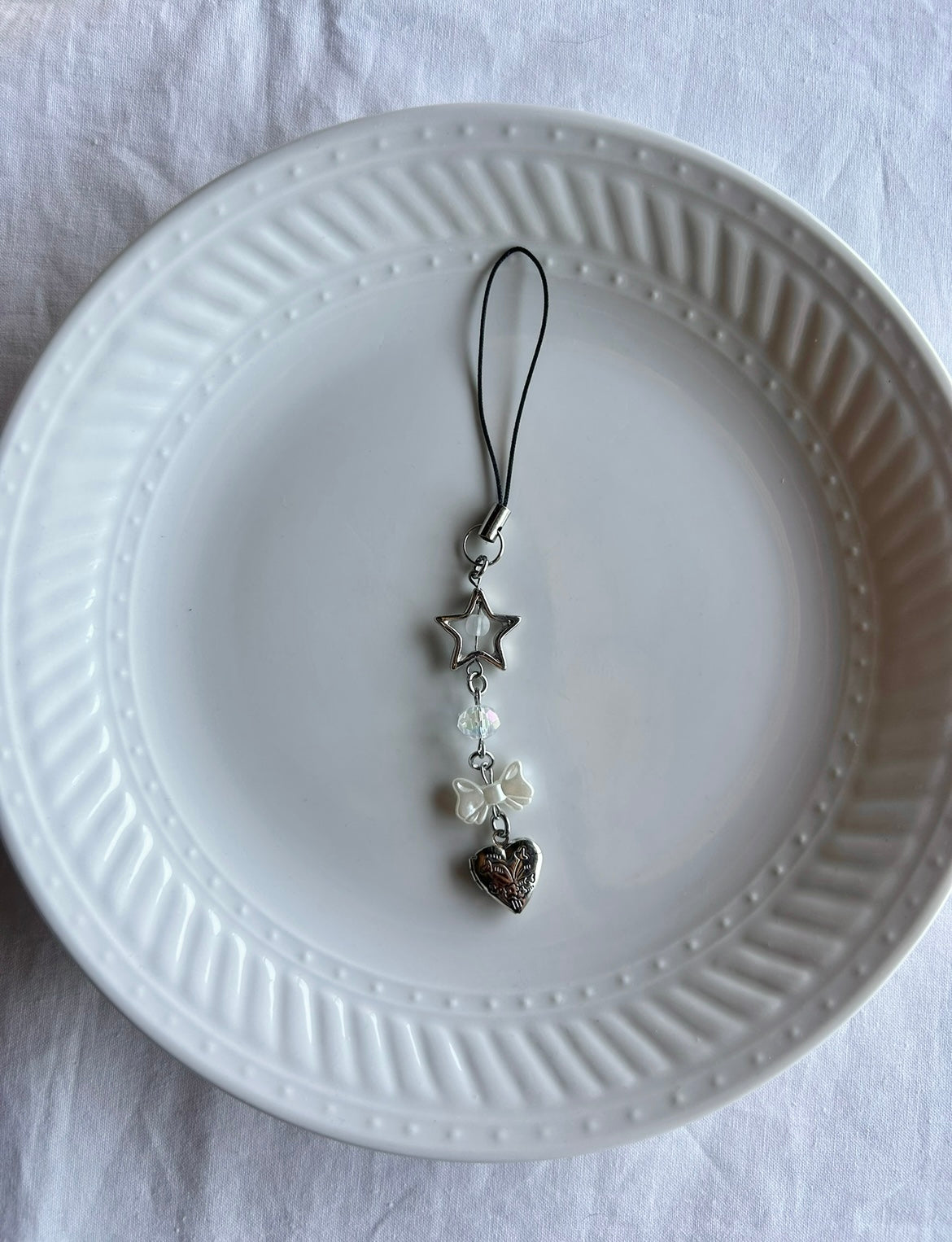 mini locket phone charms