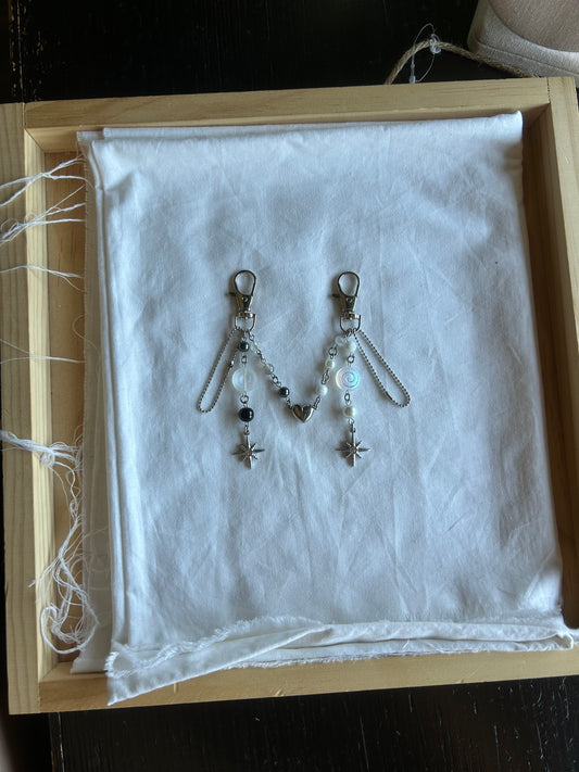 star matching keychains