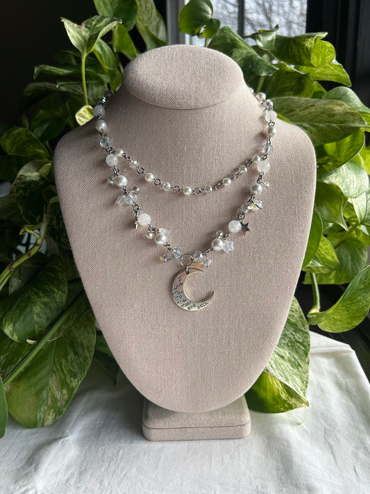 love u to the moon & back